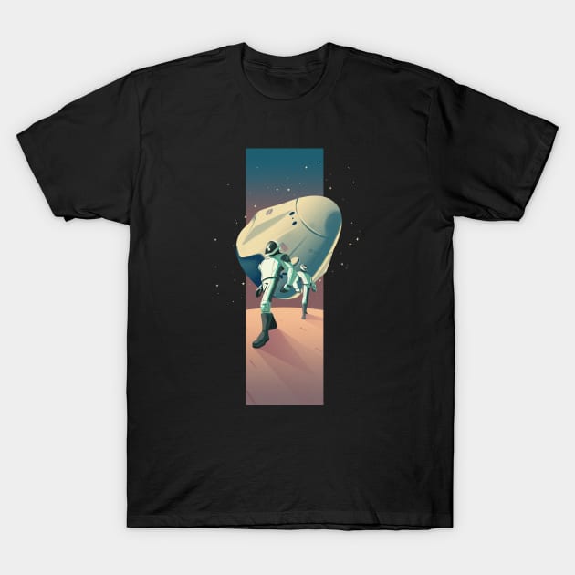 launch america spaceX T-Shirt by sythelum